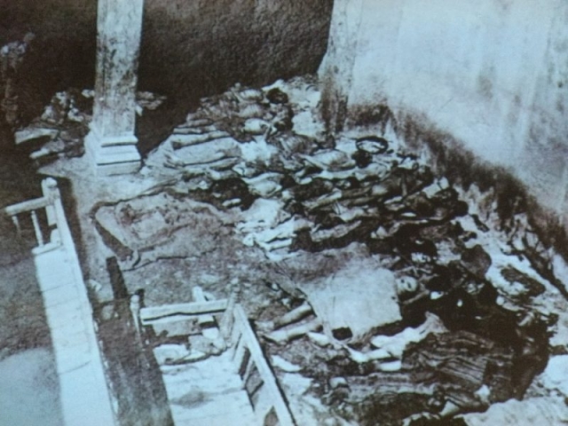 Imágenes del genocidio armenio en el memorial de Ereván, Armenia Imágenes del genocidio armenio en el memorial de Ereván, Armenia