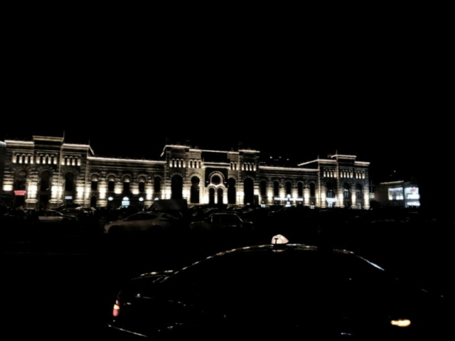 Estación de ferrocarril de Baku, Azerbaiyán Estación de ferrocarril de Baku, Azerbaiyán
