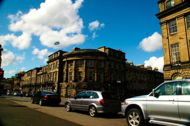 Saliendo de Edimburgo