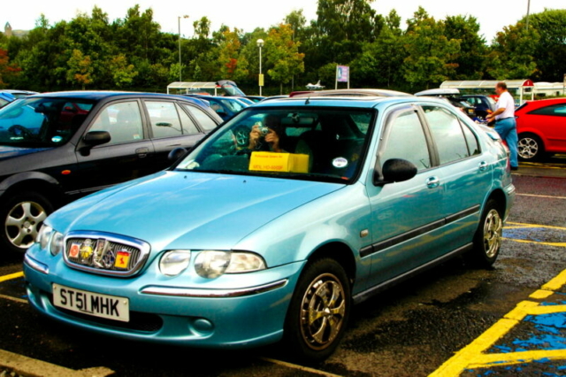 Un coche de locura en Stirling