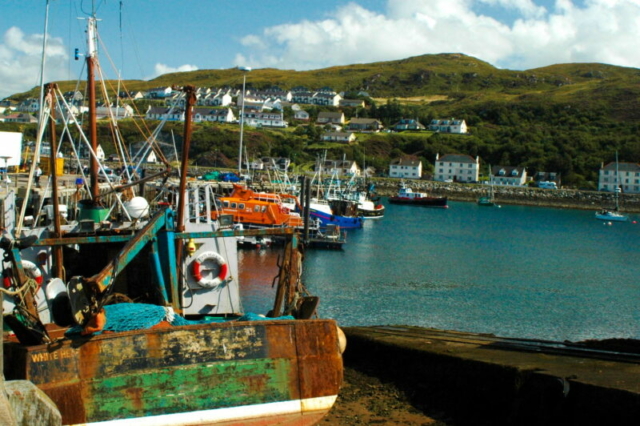 El puerto de Ullapool