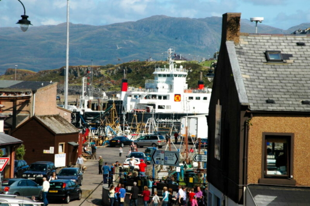 Calle principal en Ullapool