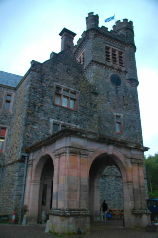 Cerca de Edderton, castillo fantasma