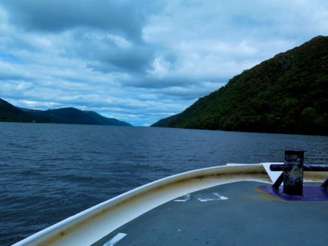En el lago Ness